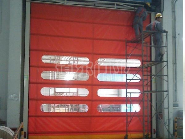 DEM-D500型鋼質堆積門